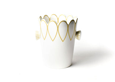 Deco Gold Scallop Ice Bucket