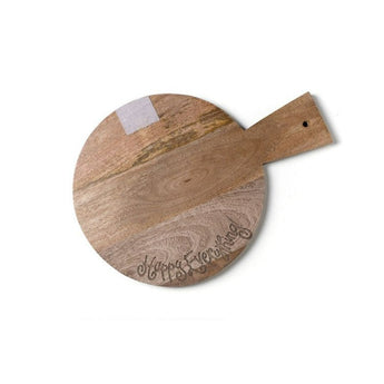 Happy Everything Wooden Serving Board