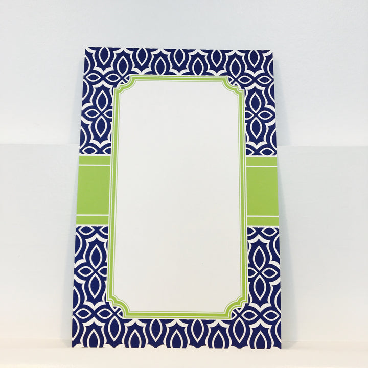 Navy Tile Invitation