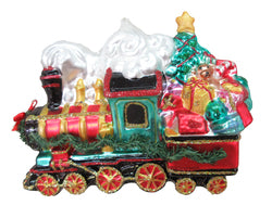 Santa's Train Ornament