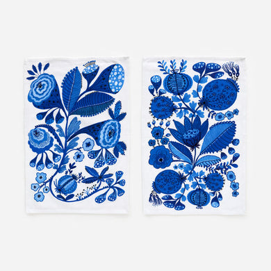 Blue & White Dish Towel