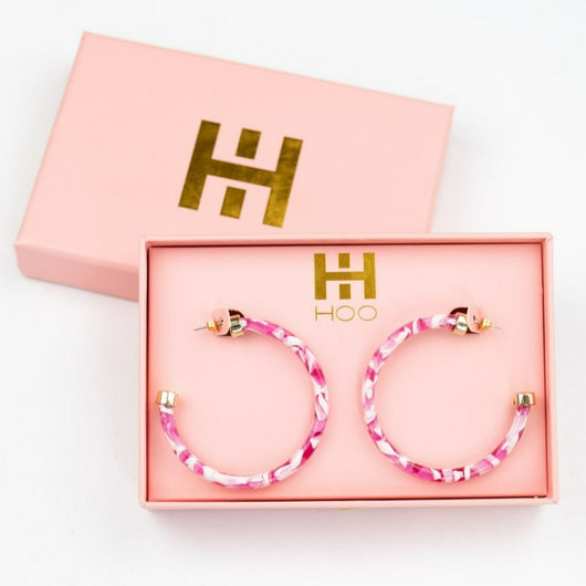 Hoo Hoops | Pink Confetti