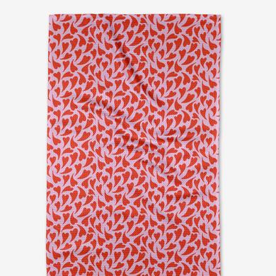 Geometry Kitchen Towel | Swooning Hearts
