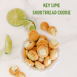 Key Lime Shortbread Cookies