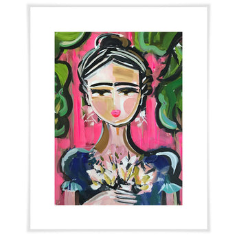 Flowers From Diego Paper Art Print 23x29