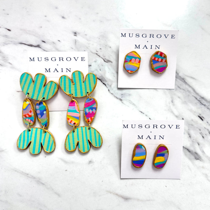 Painted Earrings | Exuma