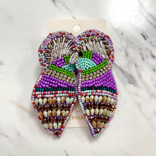 Exotic Bird Earrings