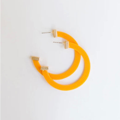 Classic Acrylic Hoop | Clementine