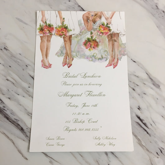 All The Ladies Invitation