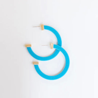 Classic Acrylic Hoop | Periwinkle