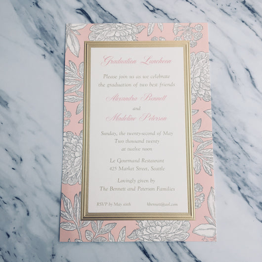 Audrey Invitation