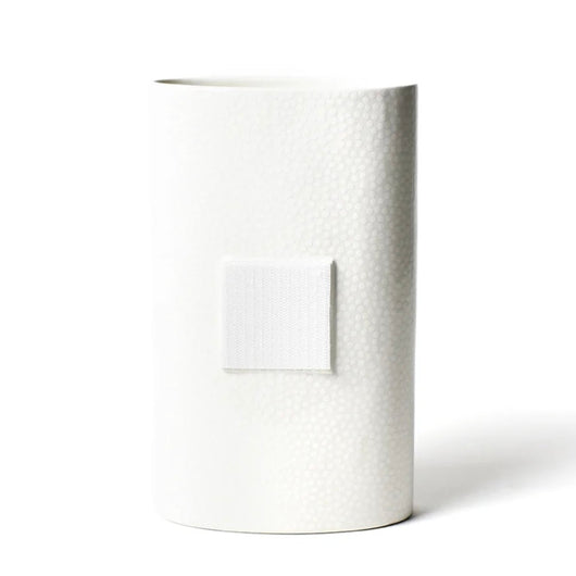 Big Oval Vase | White