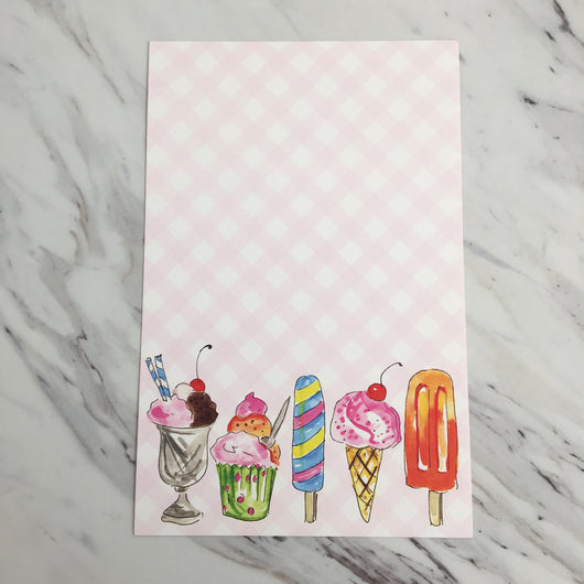 Festive Ice Cream Treats Invitation