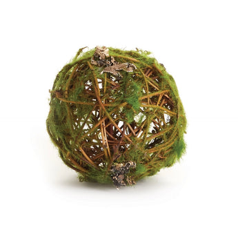 Mossy Wrapped Twig Orb | 4