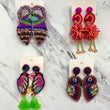 Exotic Bird Earrings