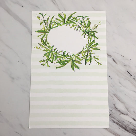 Greenery Wreath Invitation