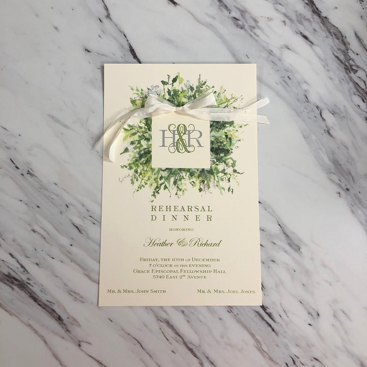 1st Green of Spring Invitation