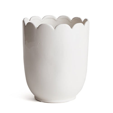 Mirabelle Scalloped Edge Cachepot