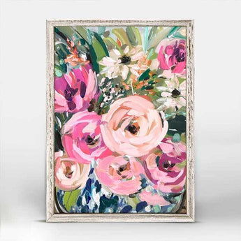 Portrait of a Rose | Mini Framed Canvas
