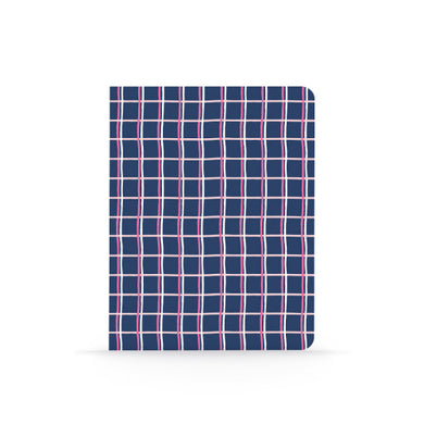 Wiggly Windowpane Medium Notebook