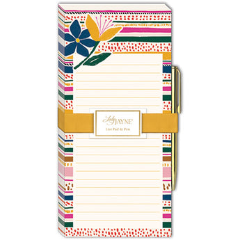 Modern Mom Magnetic Notepad With Pen
