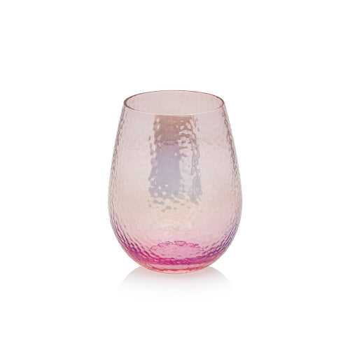 Aperitivo Stemless Glasses | Luster Pink